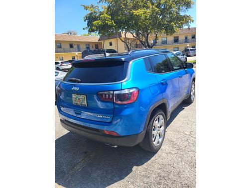 Blue 2022 Jeep Compass Limited
