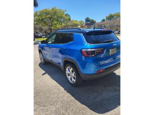 Blue 2022 Jeep Compass Limited