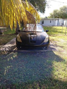 Blue 2000 Toyota Celica GT