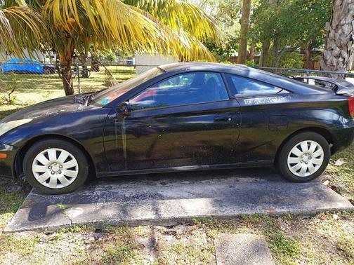 Blue 2000 Toyota Celica GT