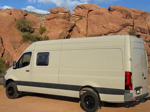 Beige 2022 Mercedes-Benz Sprinter 2500 High Roof