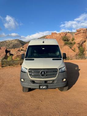 Beige 2022 Mercedes-Benz Sprinter 2500 High Roof
