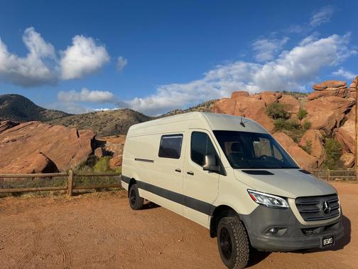 Beige 2022 Mercedes-Benz Sprinter 2500 High Roof