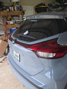 Gray 2024 Nissan Kicks SV