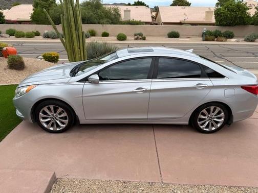 Silver 2011 Hyundai SONATA SE 2.0T