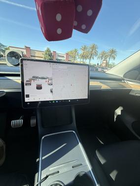 Red 2024 Tesla Model Y Performance