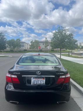 Black 2008 Lexus LS 460 Base