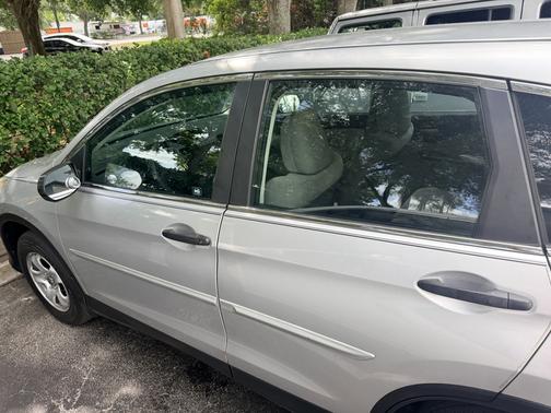 Gray 2012 Honda CR-V LX