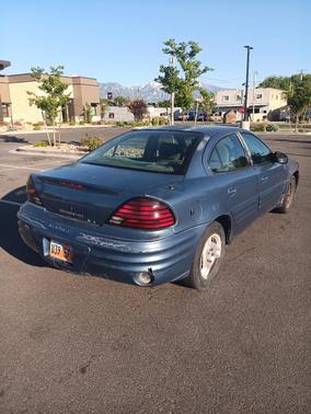 Blue 1999 Pontiac Grand Am SE 1