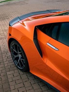 Orange 2021 Acura NSX Base
