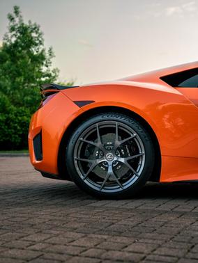 Orange 2021 Acura NSX Base