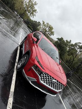Red 2021 Hyundai SANTA FE SEL