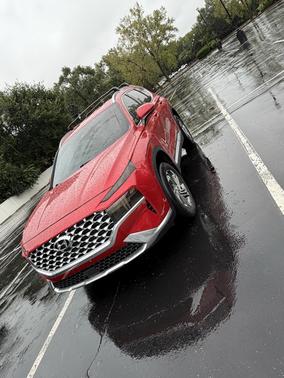 Red 2021 Hyundai SANTA FE SEL