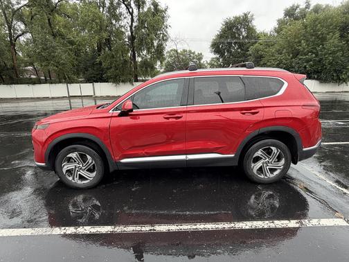Red 2021 Hyundai SANTA FE SEL