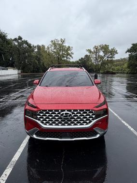 Red 2021 Hyundai SANTA FE SEL