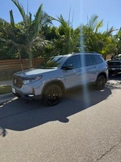 Gray 2025 Honda Passport Black Edition
