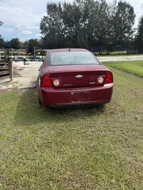 Red 2011 Chevrolet Malibu 1LT