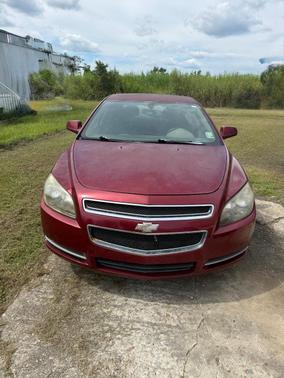 Red 2011 Chevrolet Malibu 1LT