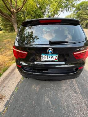 Black 2017 BMW X3 xDrive28i