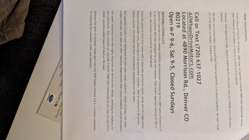 2009 Subaru Forester 2.5 X