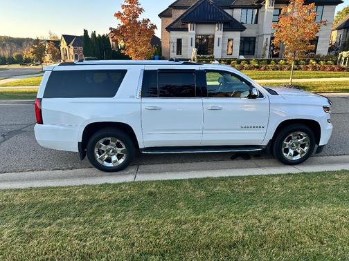 White 2016 Chevrolet Suburban LTZ