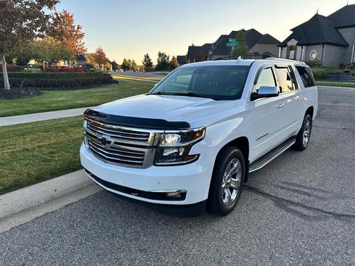 White 2016 Chevrolet Suburban LTZ