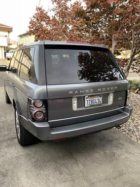 Gray 2012 Land Rover Range Rover HSE
