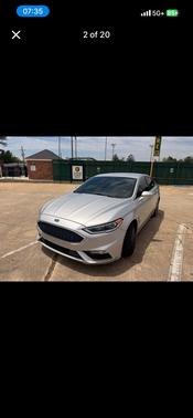 Silver 2017 Ford Fusion Sport