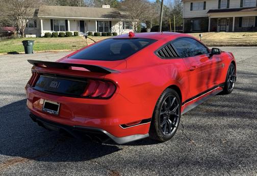 Red 2021 Ford Mustang Mach 1