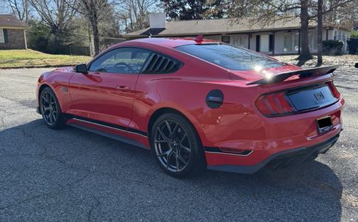 Red 2021 Ford Mustang Mach 1