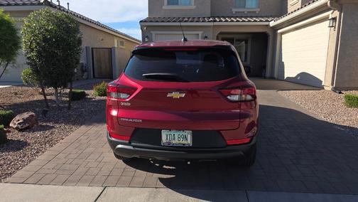 Red 2021 Chevrolet Trailblazer LS