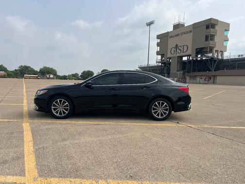 Black 2019 Acura TLX Technology