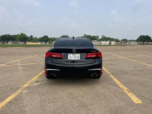 Black 2019 Acura TLX Technology