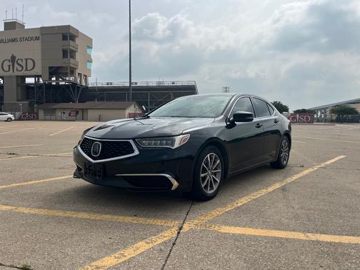Black 2019 Acura TLX Technology