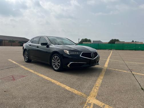 Black 2019 Acura TLX Technology