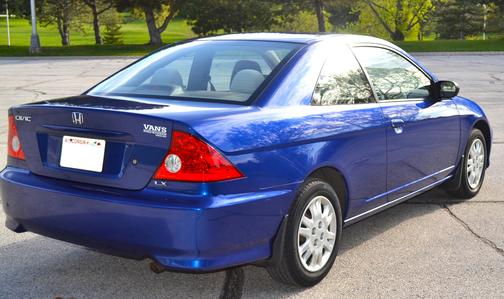 Blue 2004 Honda Civic LX