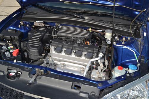Blue 2004 Honda Civic LX
