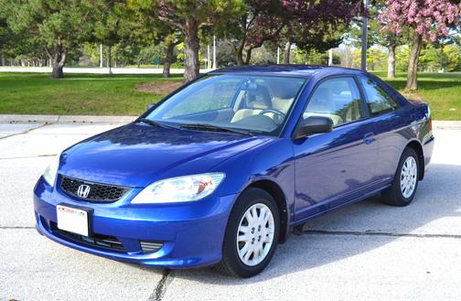 Blue 2004 Honda Civic LX