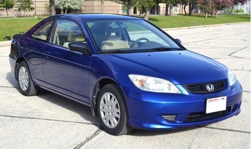 Blue 2004 Honda Civic LX