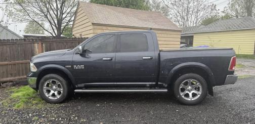 Blue 2015 RAM 1500 Laramie