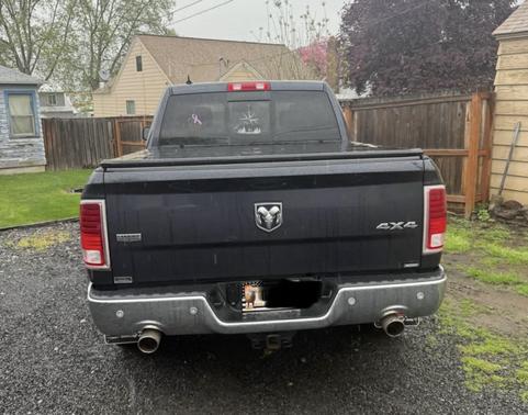 Blue 2015 RAM 1500 Laramie