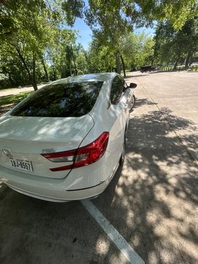 White 2021 Honda Accord LX 1.5T
