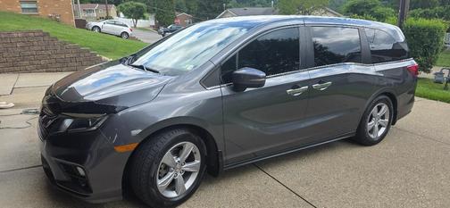 Silver 2019 Honda Odyssey EX