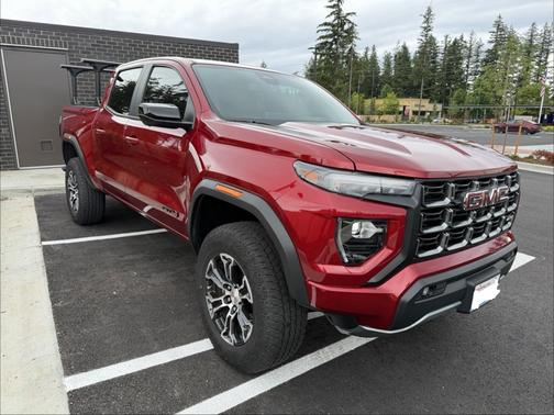 Red 2023 GMC Canyon AT4
