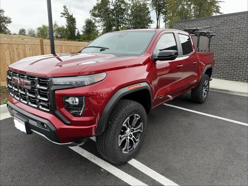 Red 2023 GMC Canyon AT4