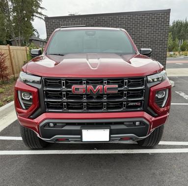 Red 2023 GMC Canyon AT4