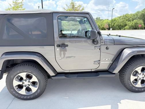 Gray 2016 Jeep Wrangler Sahara