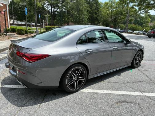 Gray 2022 Mercedes-Benz CLA 250 Base