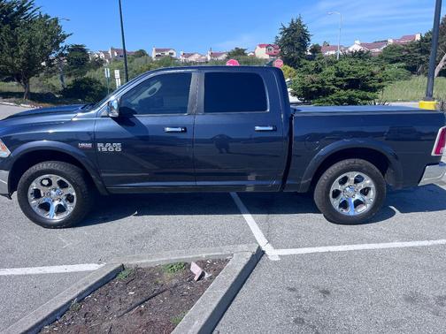 Blue 2013 RAM 1500 Laramie
