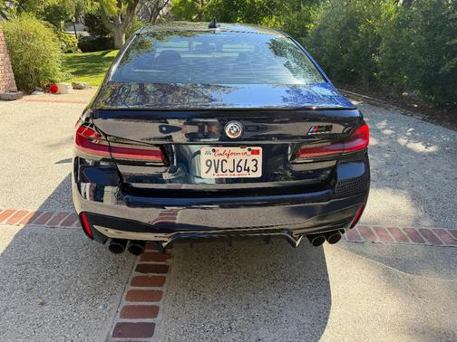 Blue 2023 BMW M5 Base